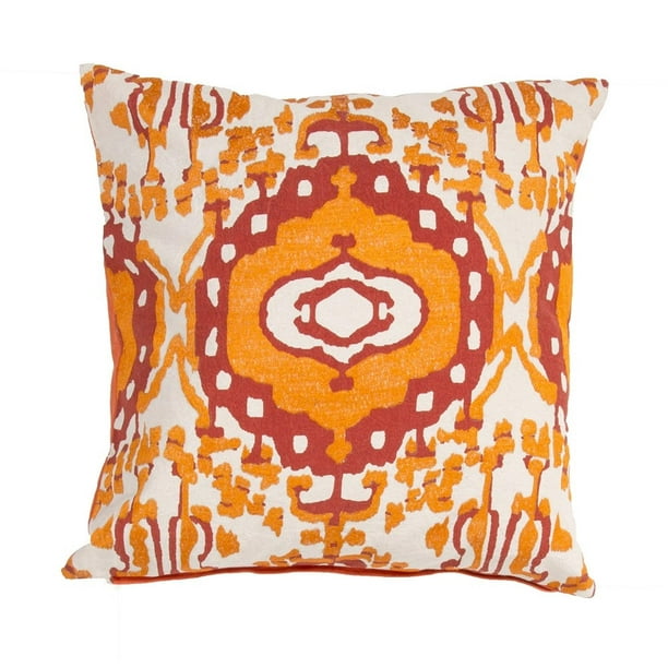 18x18 Idea Nouva Orange Plush Decorative Pillow 18x18 Idea Nouva Orange Plush Decorative Pillow